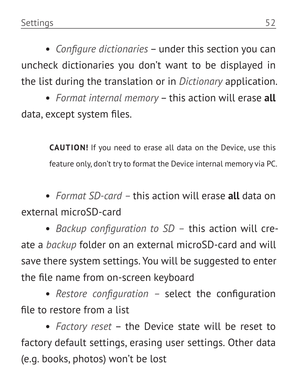 PocketBook Basic 611 User Manual | Page 53 / 64