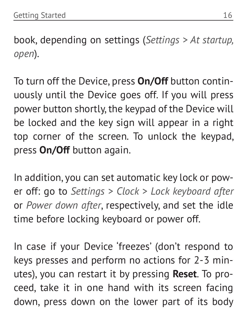 PocketBook 36 Plus User Manual | Page 17 / 67