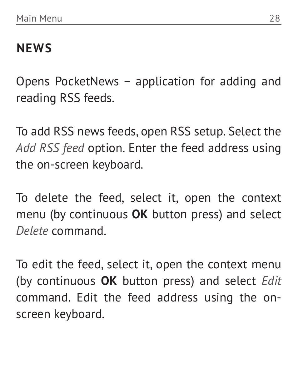 News, News 28 | PocketBook 36 Plus User Manual | Page 29 / 67