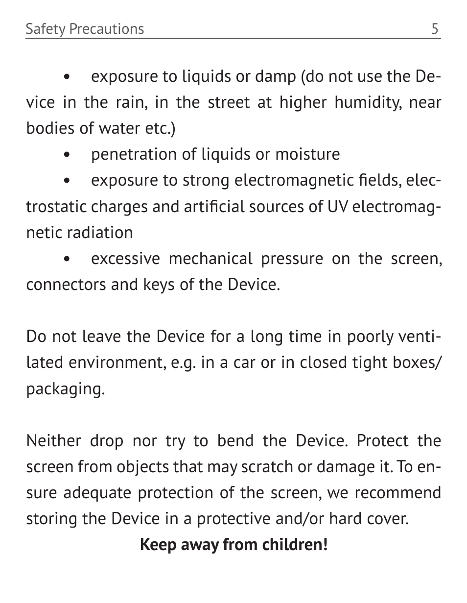 PocketBook 36 Plus User Manual | Page 6 / 67