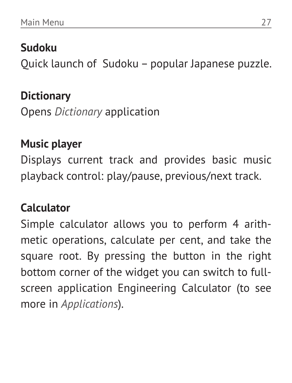 PocketBook Pro 612 User Manual | Page 28 / 107