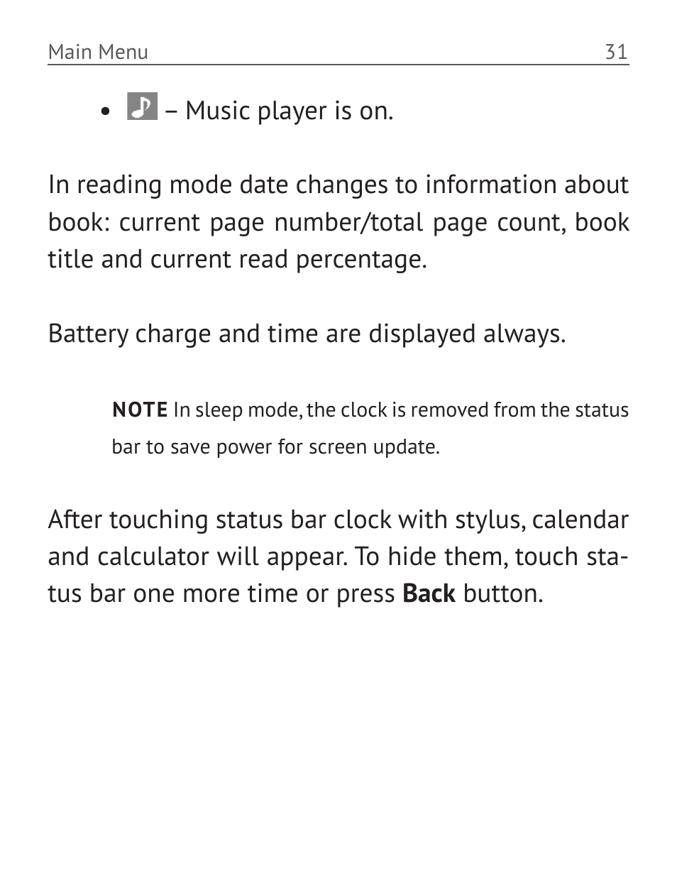 PocketBook Pro 612 User Manual | Page 32 / 107