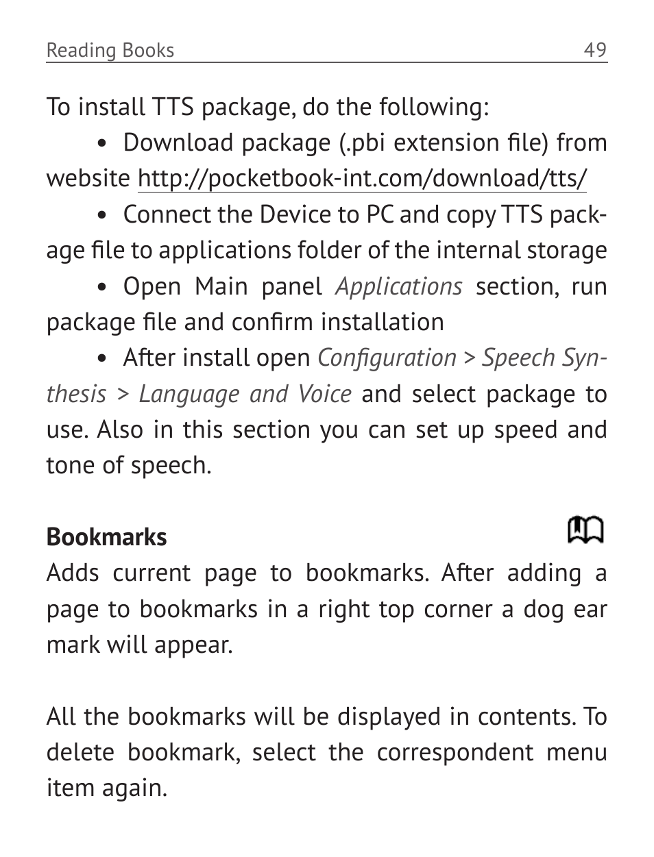 PocketBook Pro 612 User Manual | Page 50 / 107