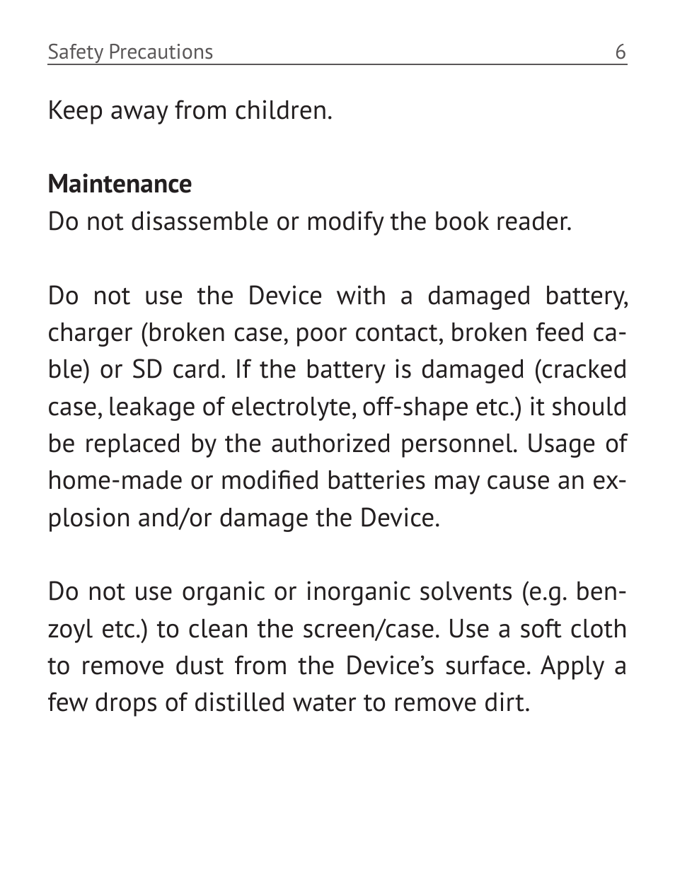 PocketBook Pro 612 User Manual | Page 7 / 107