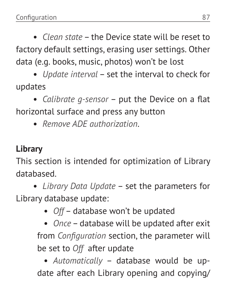 PocketBook Pro 612 User Manual | Page 88 / 107