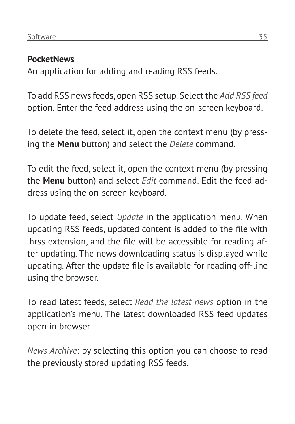 PocketBook Pro 902 User Manual | Page 36 / 66