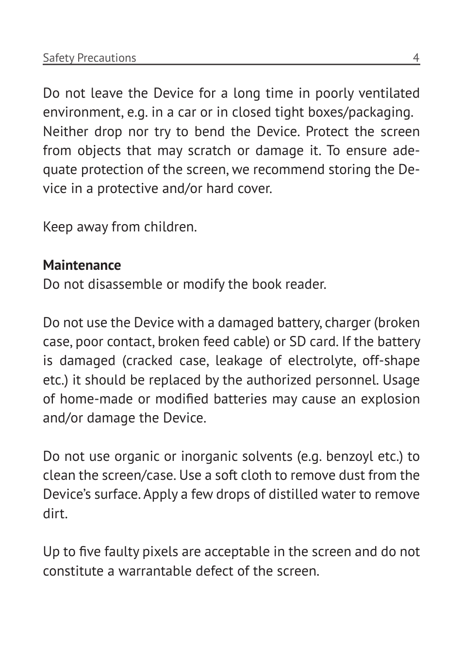 PocketBook Pro 902 User Manual | Page 5 / 66