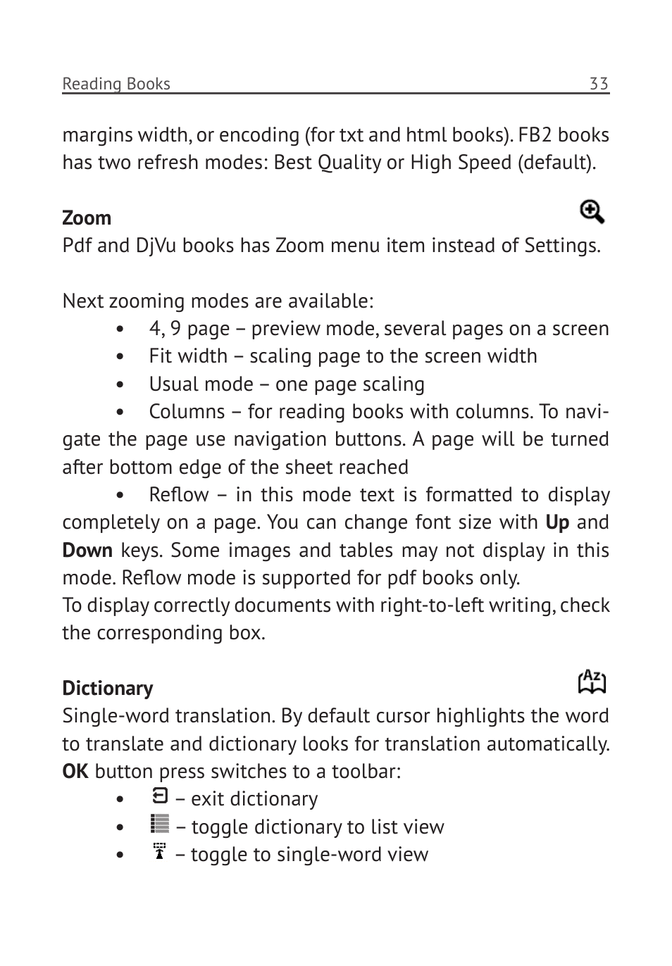 PocketBook Pro 912 User Manual | Page 34 / 71
