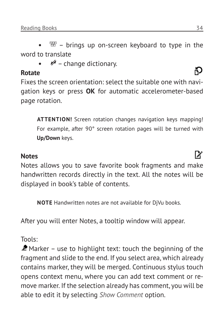 PocketBook Pro 912 User Manual | Page 35 / 71