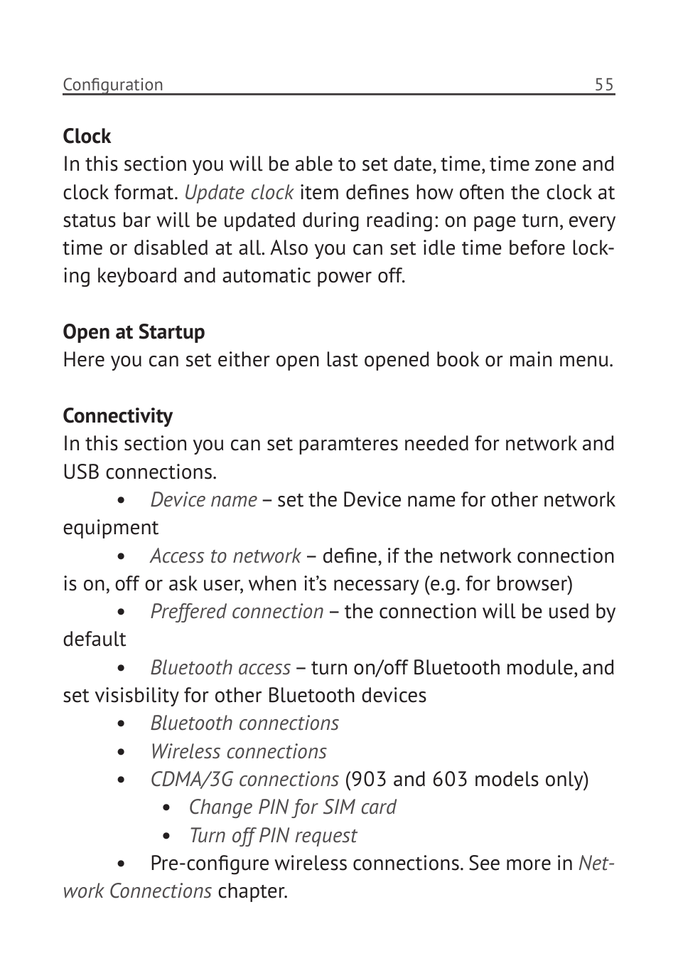 PocketBook Pro 912 User Manual | Page 56 / 71