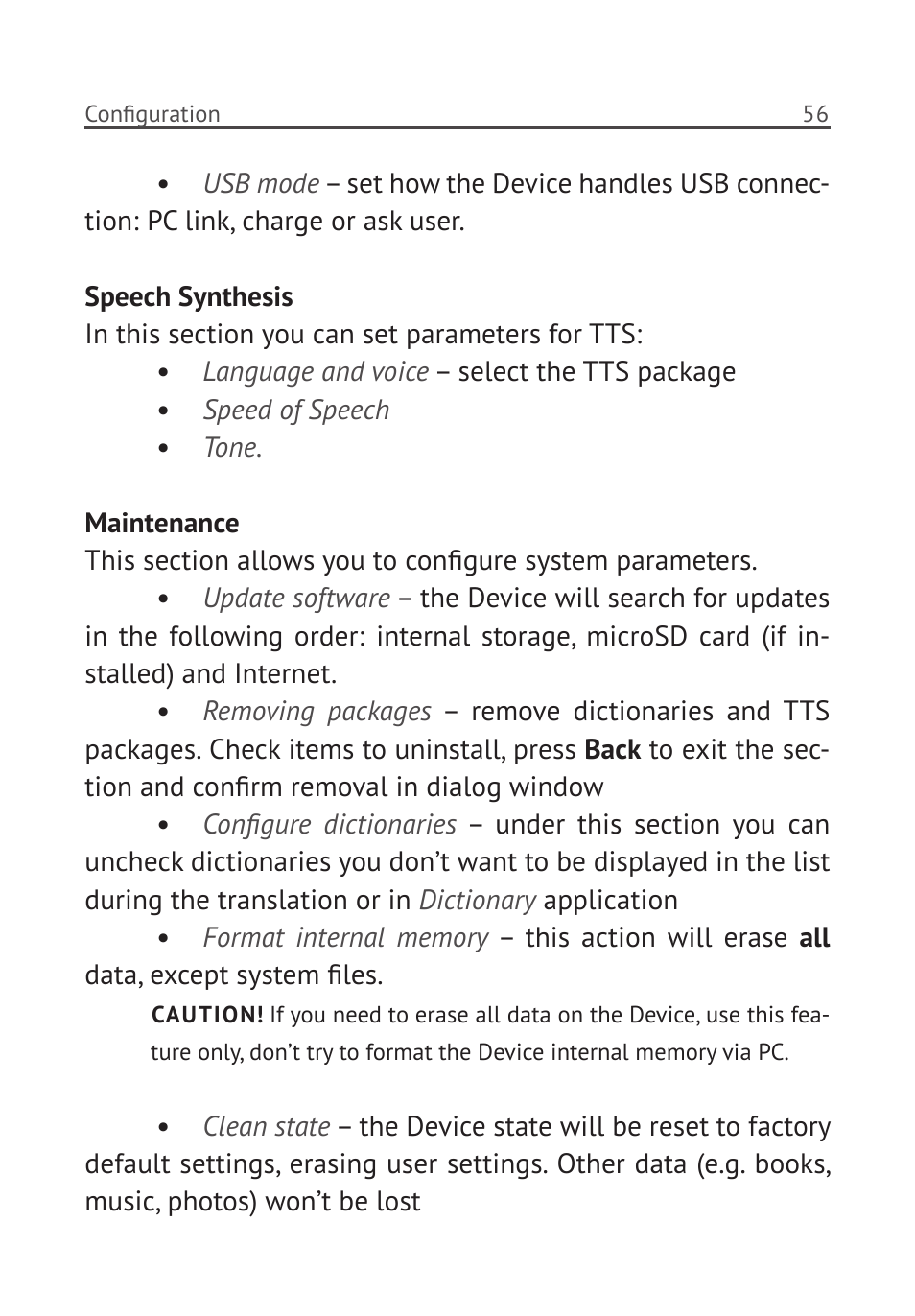 PocketBook Pro 912 User Manual | Page 57 / 71