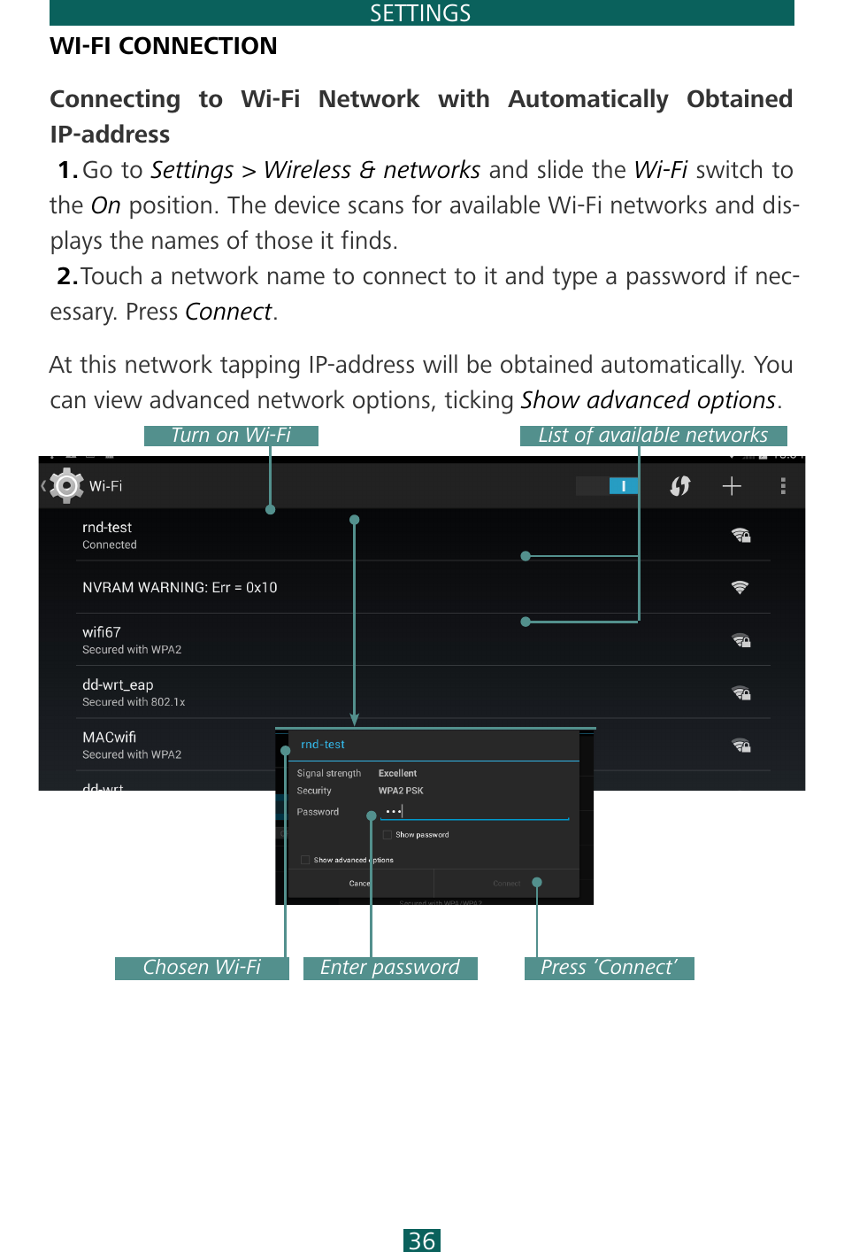 PocketBook SURFpad 4 S User Manual | Page 36 / 47