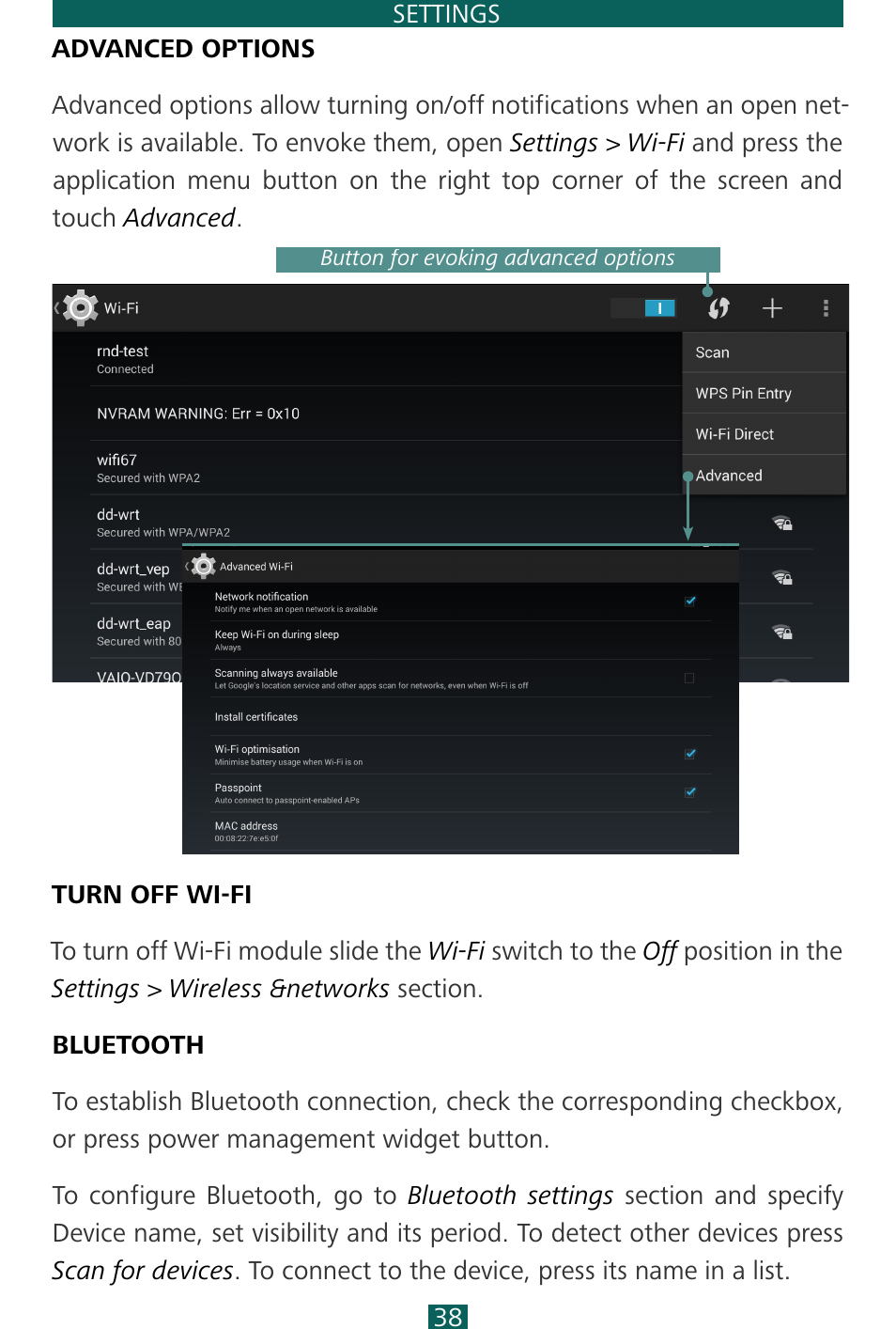 PocketBook SURFpad 4 S User Manual | Page 38 / 47