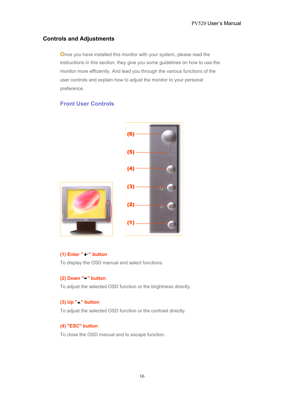 CTX PV520 User Manual | Page 16 / 30