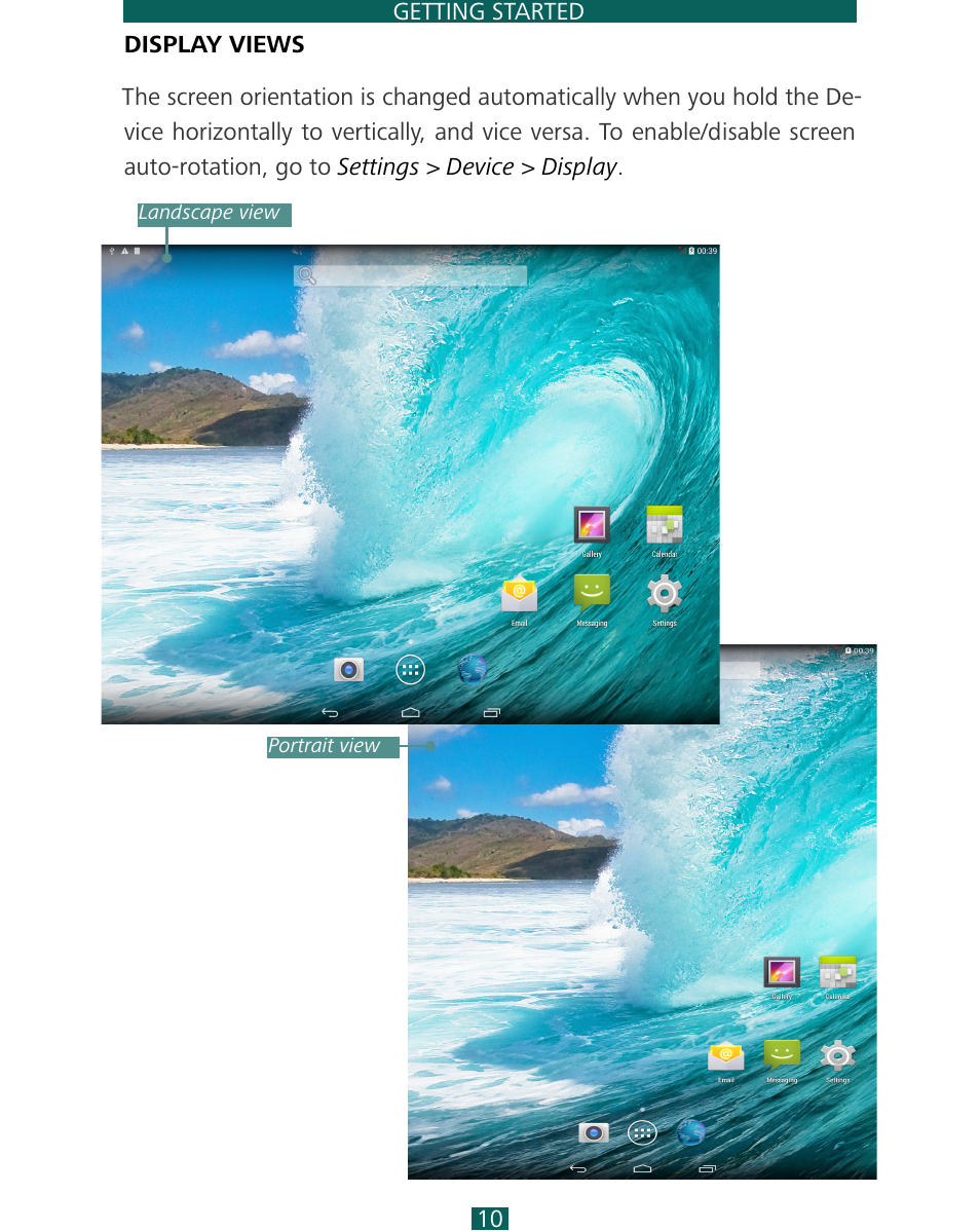 PocketBook SURFpad 4 M User Manual | Page 10 / 47