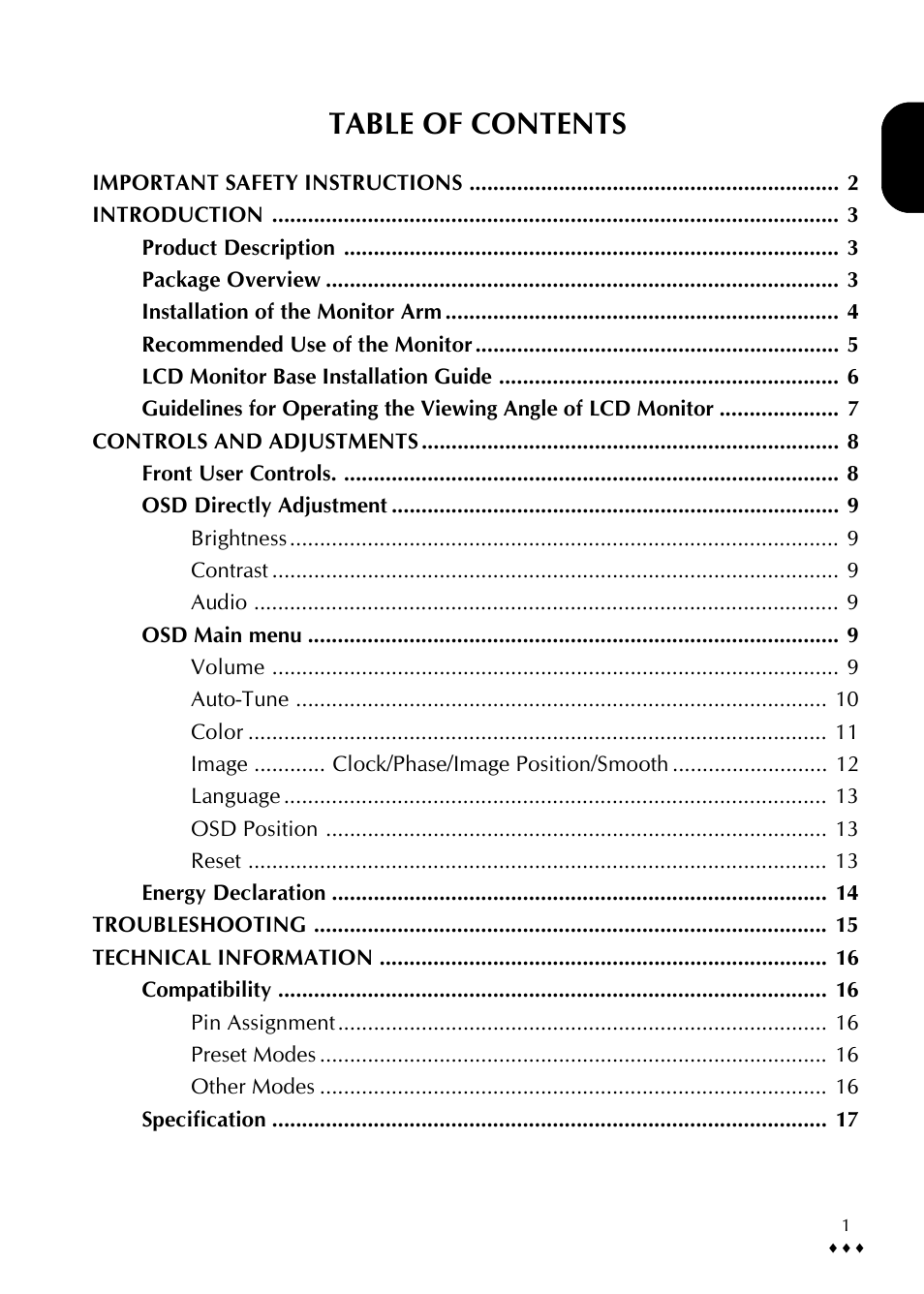 CTX p772L User Manual | Page 4 / 20