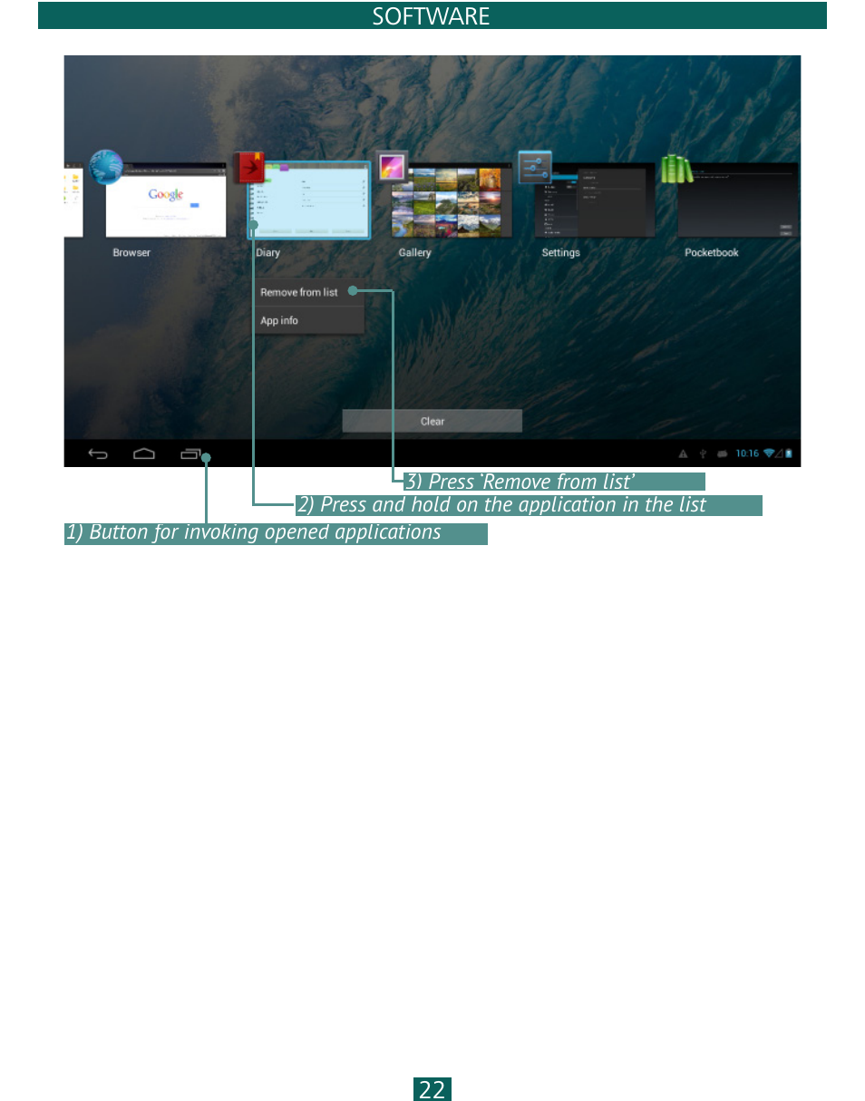 PocketBook SURFpad 3 (7,85") User Manual | Page 22 / 49