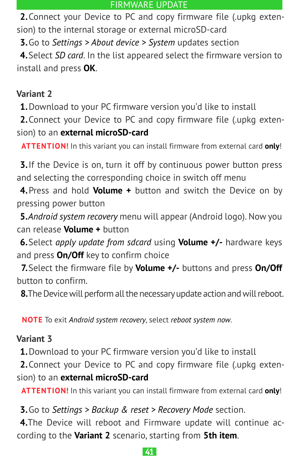 PocketBook SURFpad 2 User Manual | Page 41 / 45