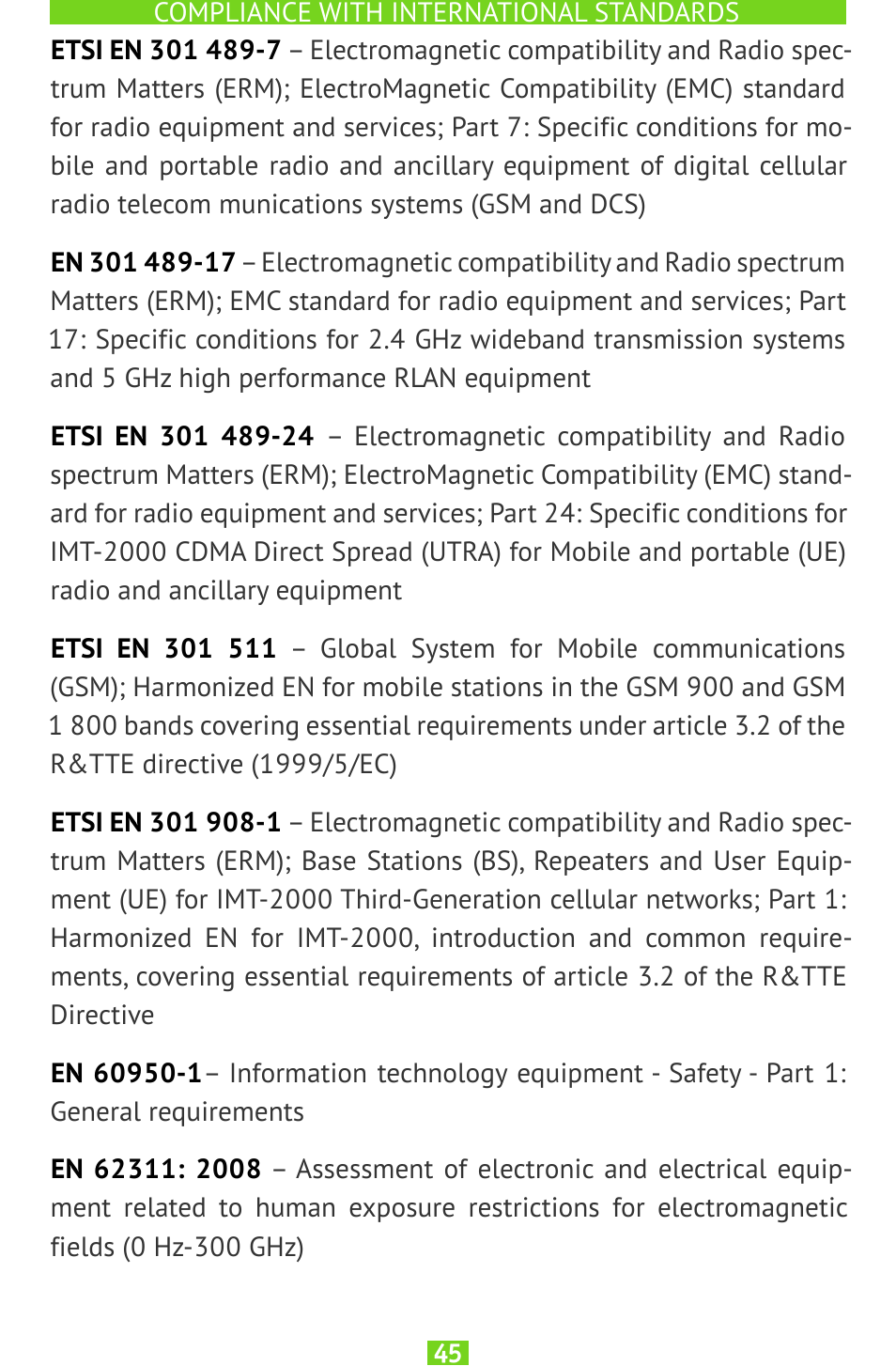 PocketBook SURFpad U7 User Manual | Page 45 / 46