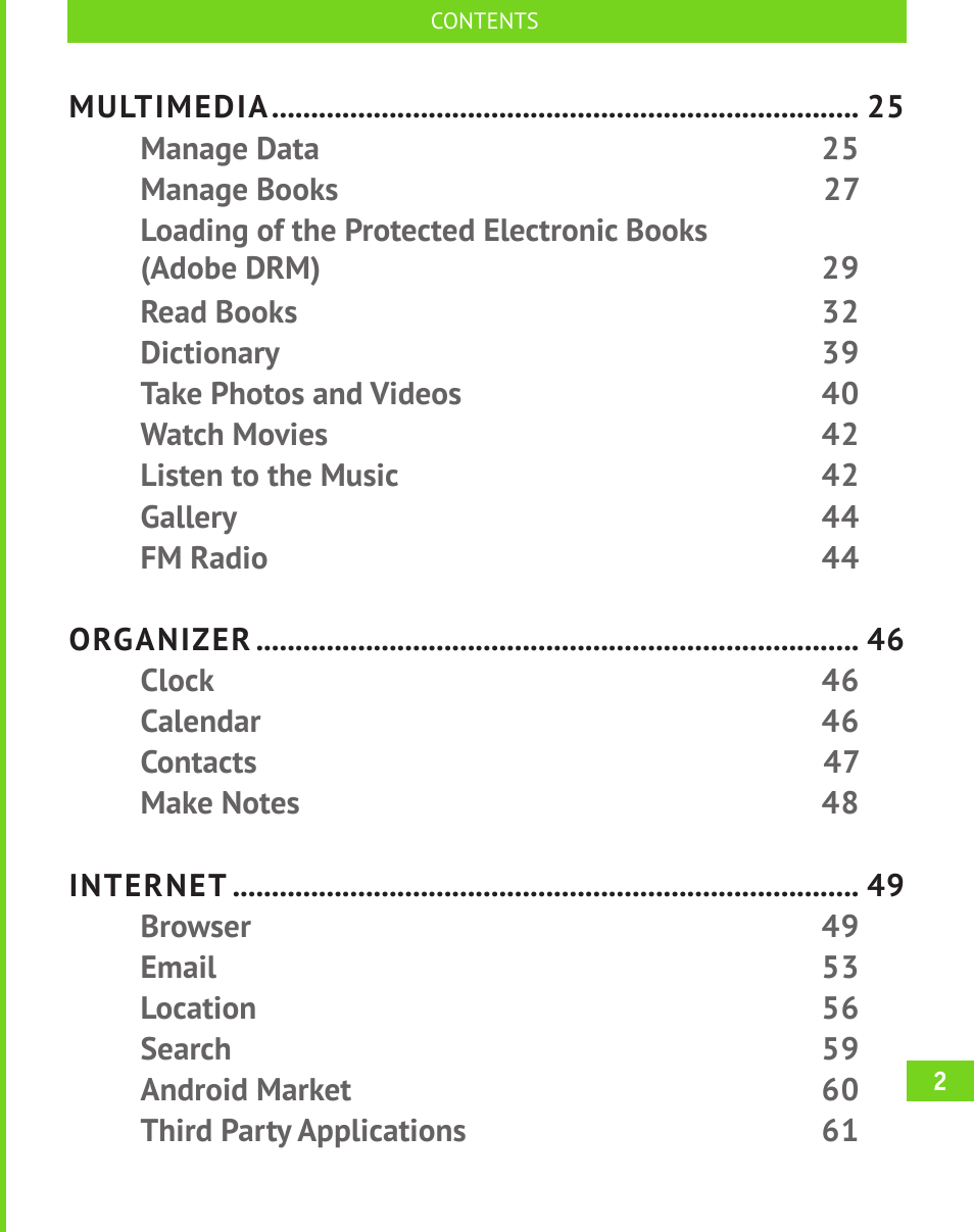 PocketBook A 10 User Manual | Page 3 / 83