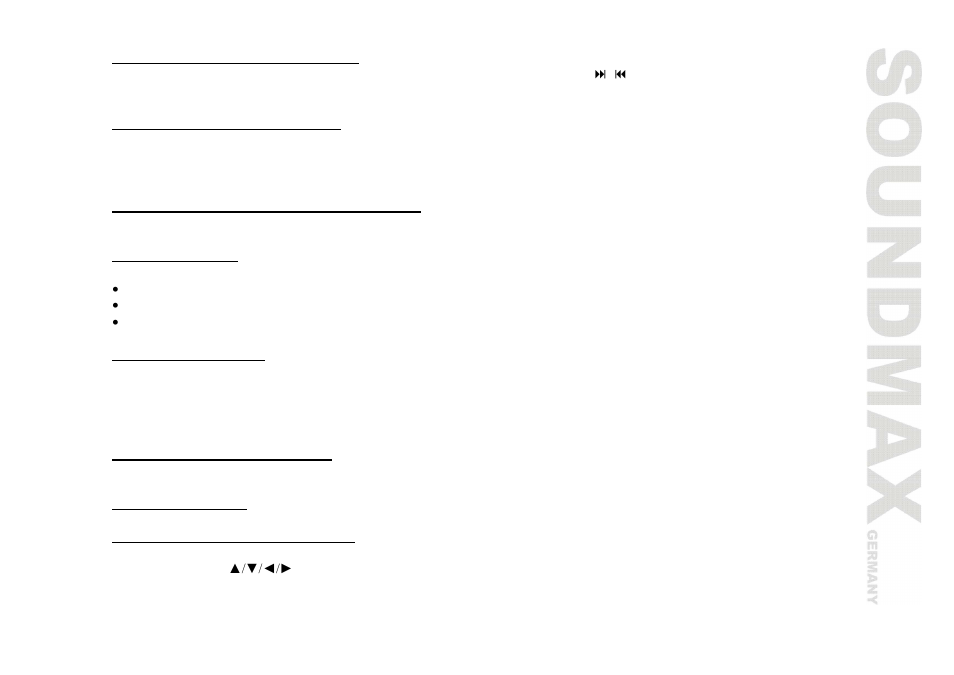 SoundMax SM-CMD3006 User Manual | Page 23 / 76