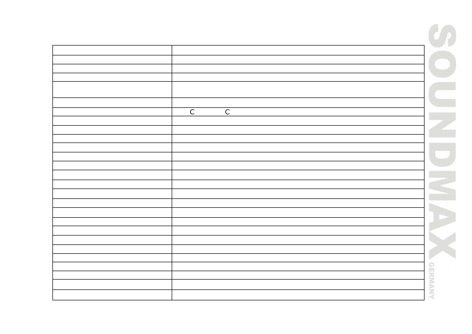 Specification | SoundMax SM-CMD3006 User Manual | Page 35 / 76