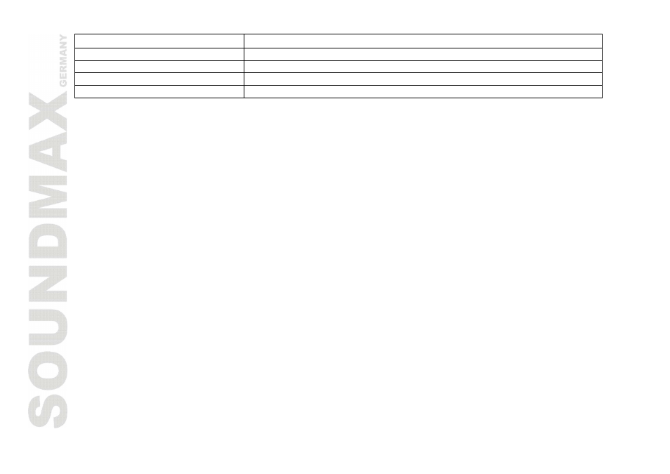 SoundMax SM-CMD3006 User Manual | Page 36 / 76