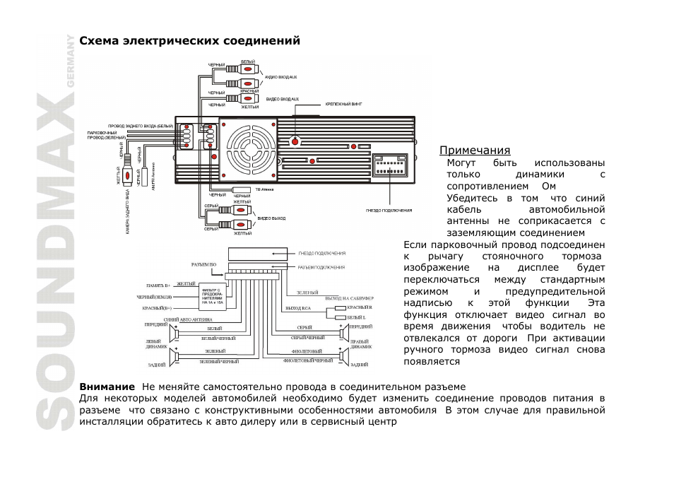 SoundMax SM-CMD3006 User Manual | Page 42 / 76