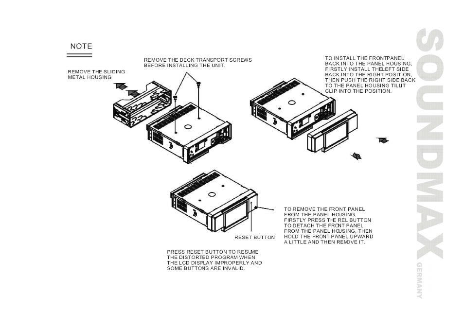 SoundMax SM-CMD3006 User Manual | Page 5 / 76