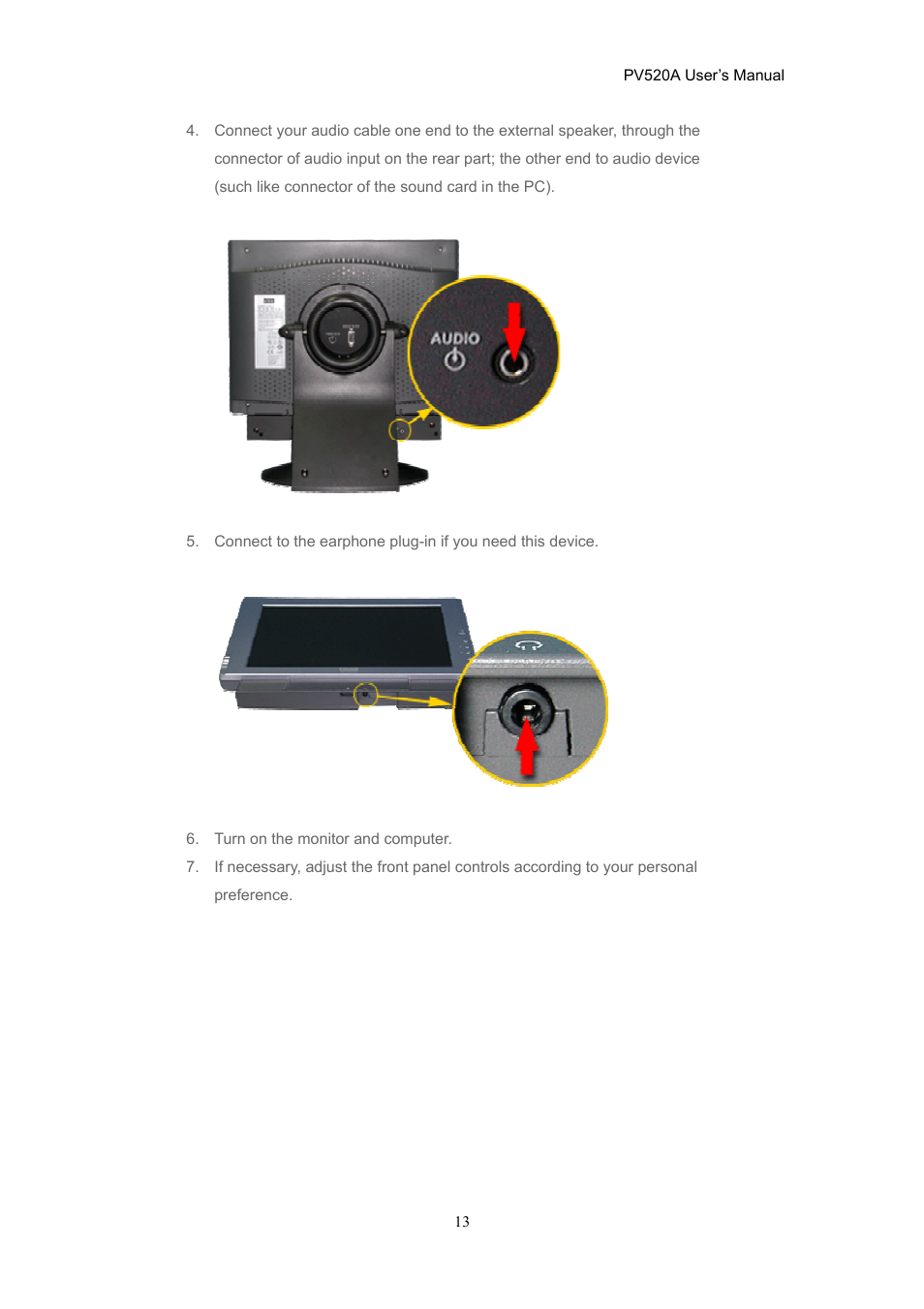 CTX PV520A User Manual | Page 13 / 31