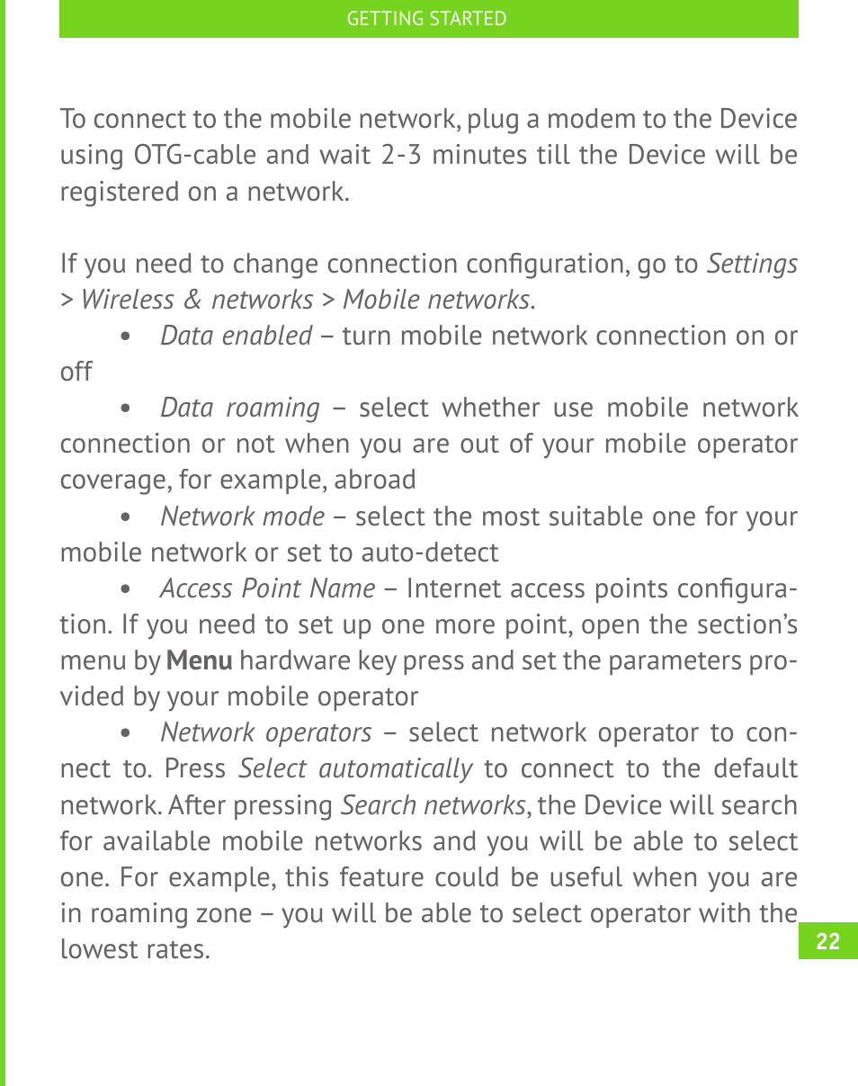 PocketBook A 10 User Manual | Page 23 / 82