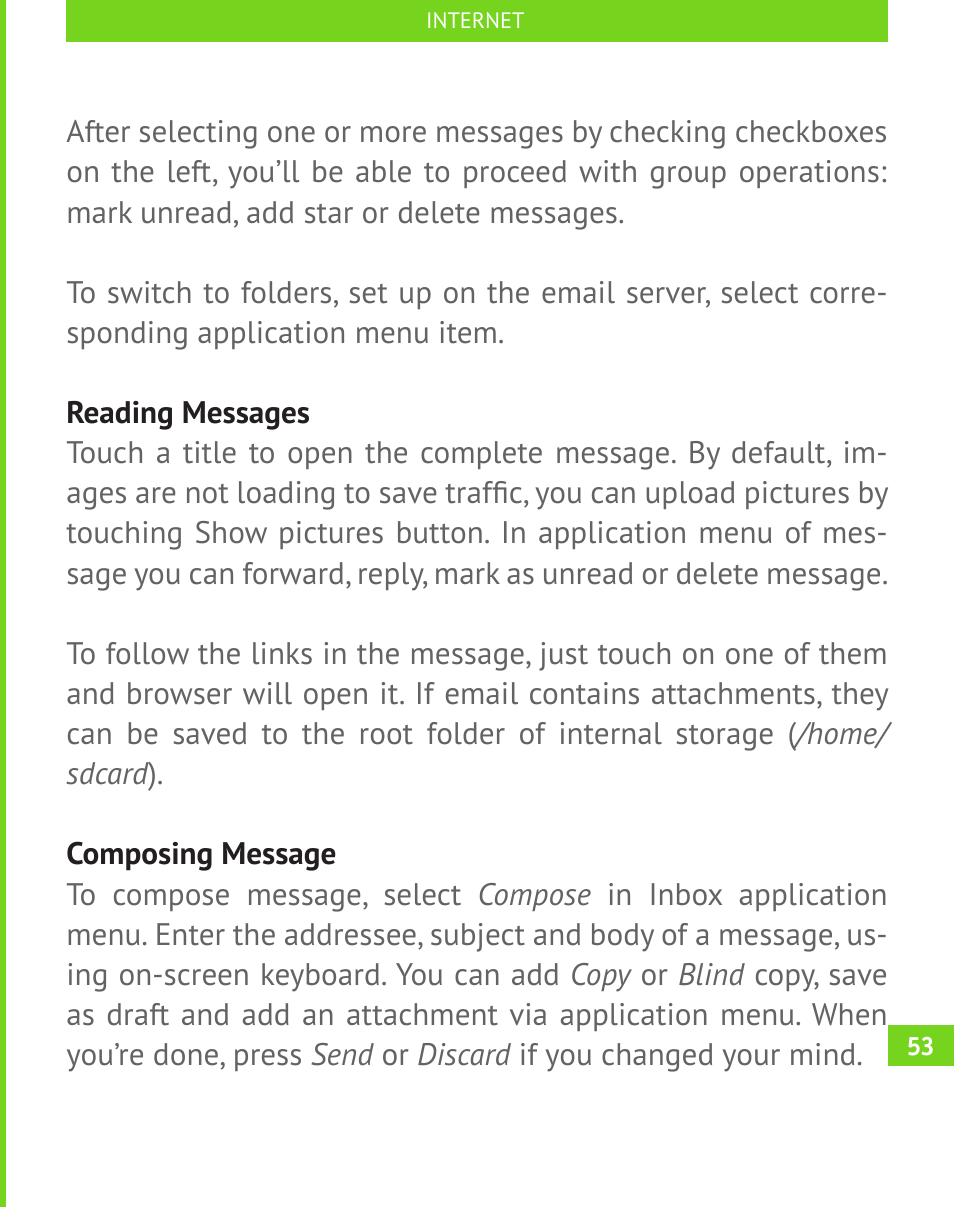 PocketBook A 10 User Manual | Page 54 / 82