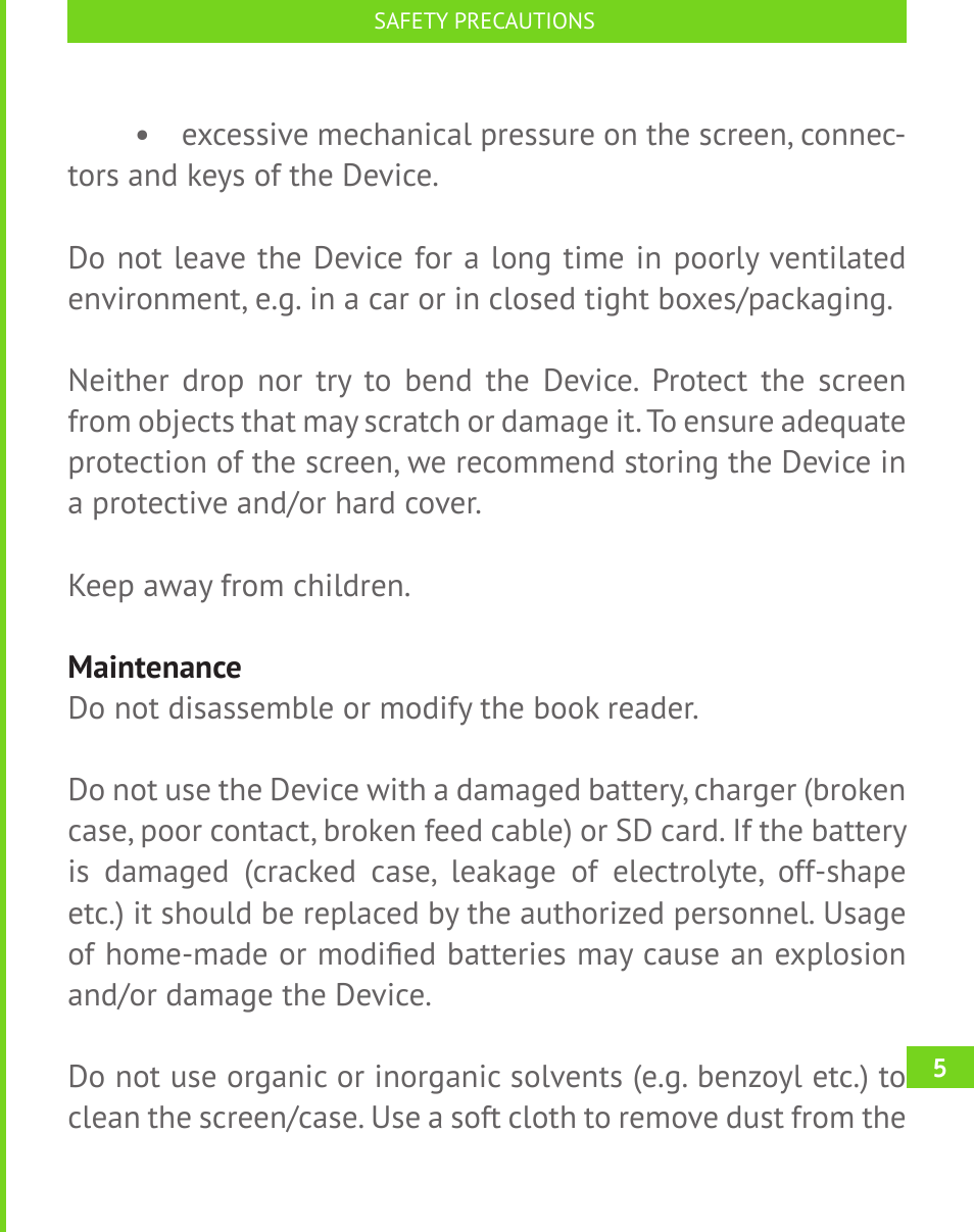 PocketBook A 10 User Manual | Page 6 / 82