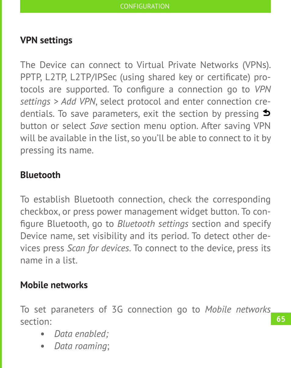 PocketBook A 10 User Manual | Page 66 / 82