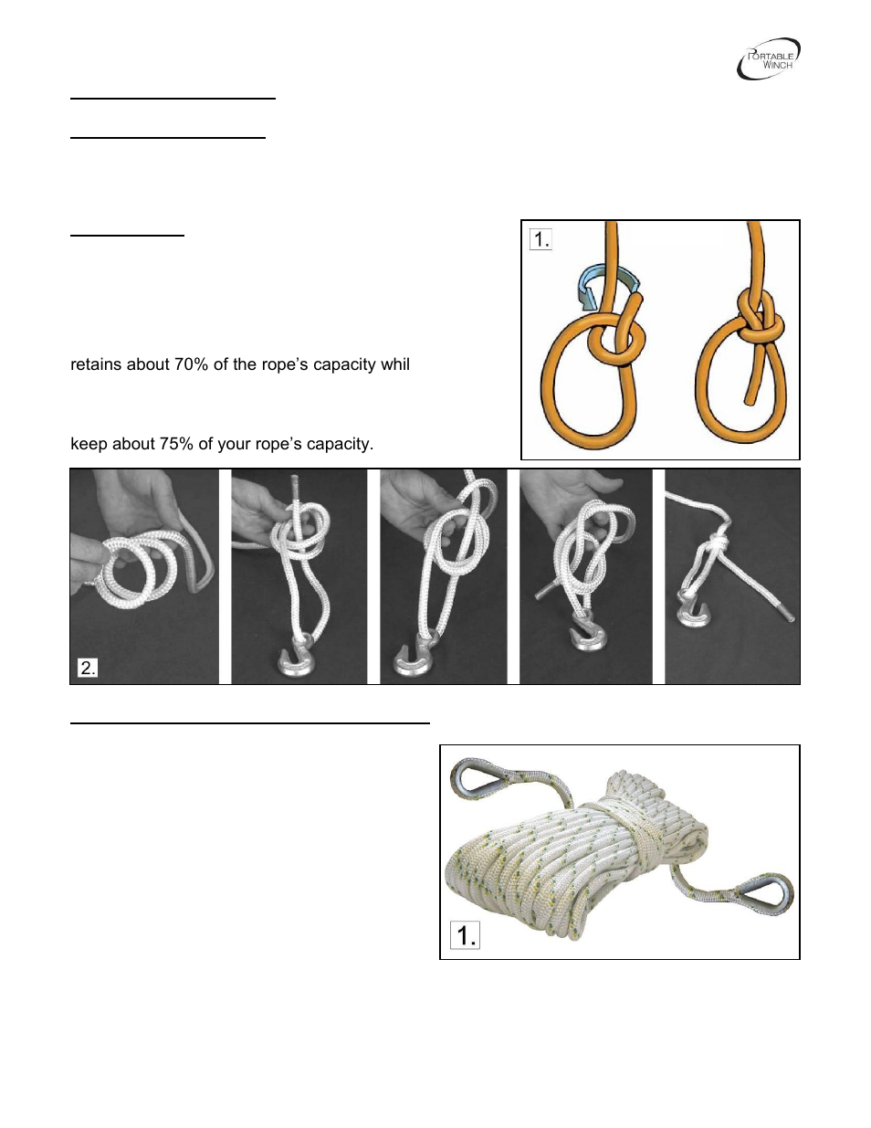 Portable Winch Gas-powered pulling/lifting winch PCH1000 User Manual | Page 13 / 44