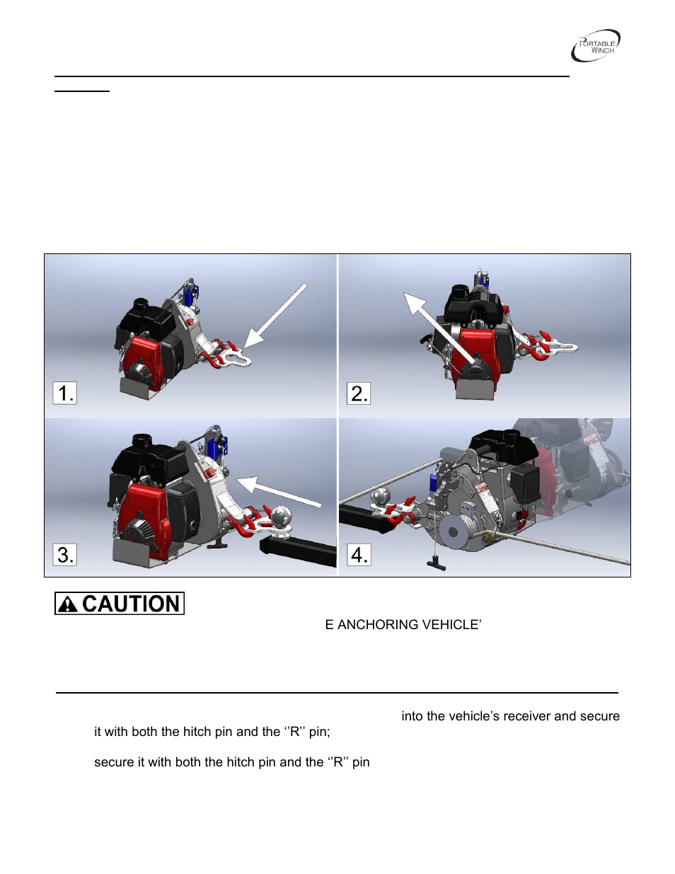 Portable Winch Gas-powered pulling/lifting winch PCH1000 User Manual | Page 15 / 44