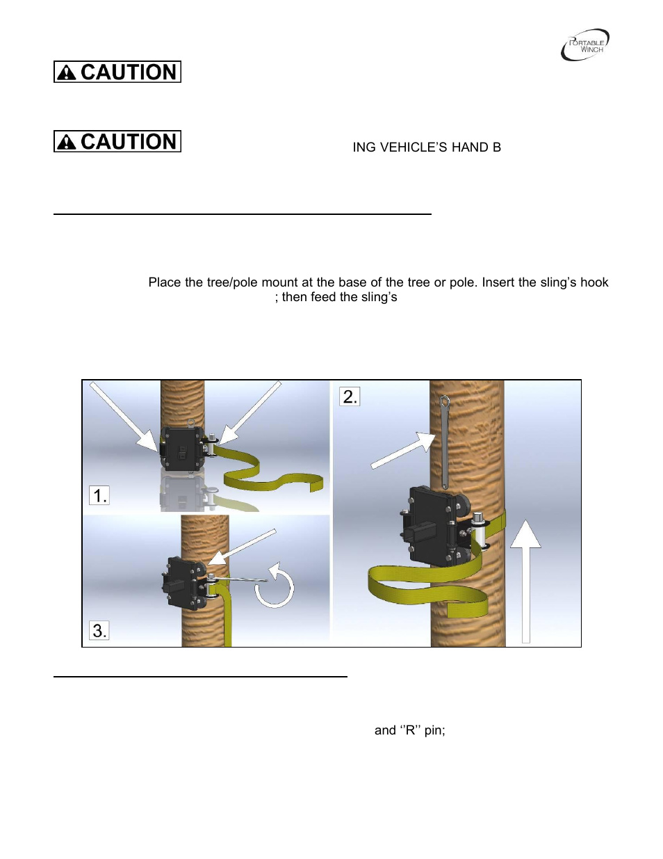 Portable Winch Gas-powered pulling/lifting winch PCH1000 User Manual | Page 17 / 44