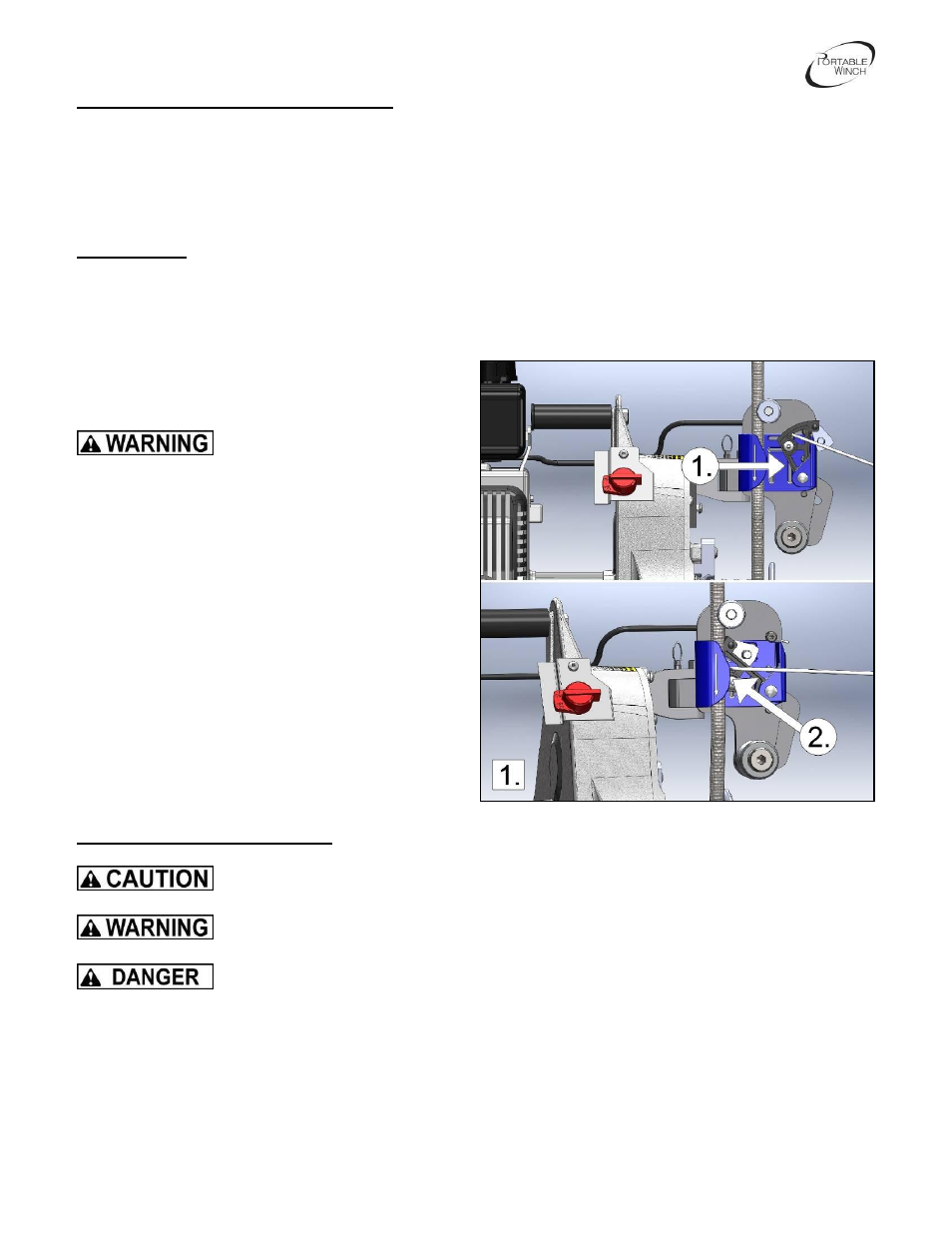 Portable Winch Gas-powered pulling/lifting winch PCH1000 User Manual | Page 28 / 44