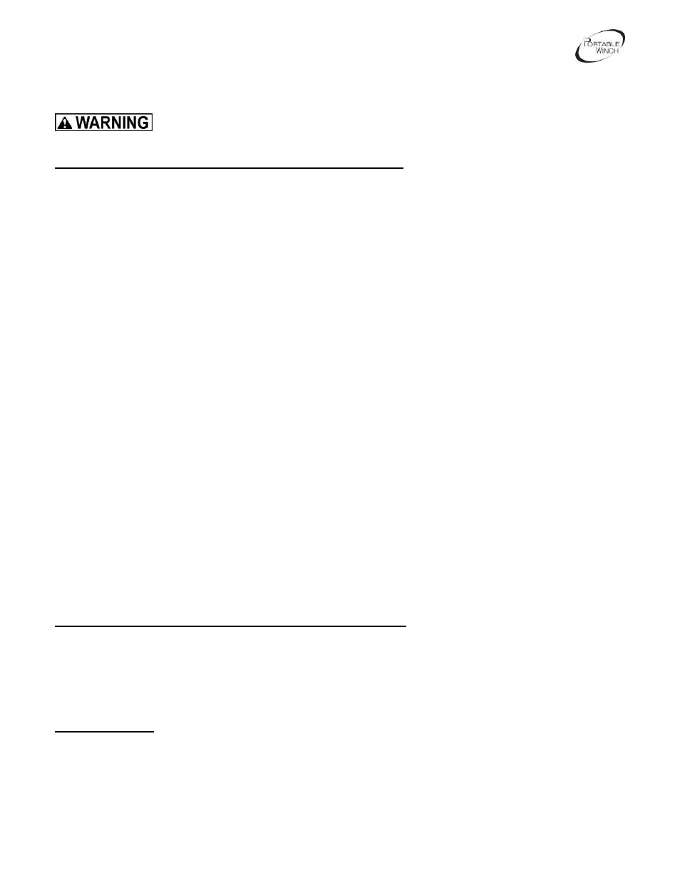 Portable Winch Gas-powered pulling/lifting winch PCH1000 User Manual | Page 38 / 44