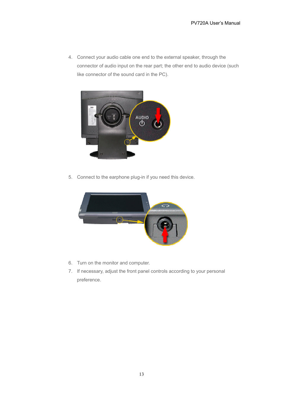 CTX PV720A User Manual | Page 13 / 32