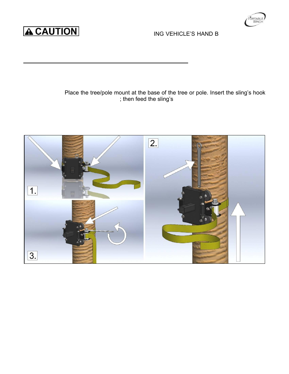 Portable Winch Gas-powered portable capstan winch PCW3000 User Manual | Page 11 / 22