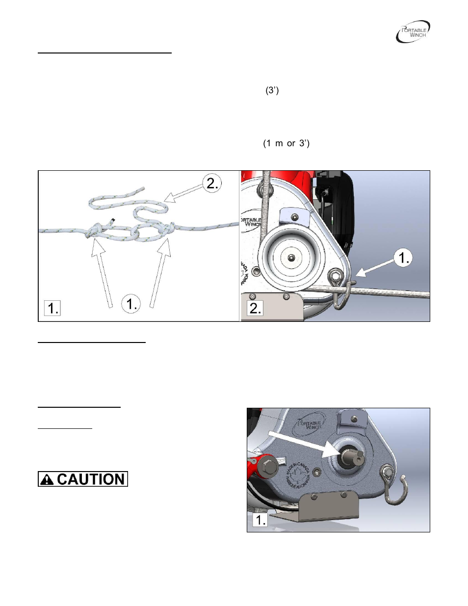 Portable Winch Gas-powered portable capstan winch PCW3000 User Manual | Page 16 / 22