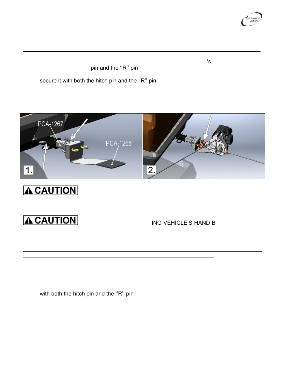 Portable Winch High Speed gas-powered pulling winch PCW5000-HS User Manual | Page 11 / 24