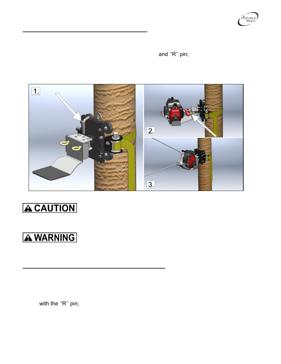 Portable Winch High Speed gas-powered pulling winch PCW5000-HS User Manual | Page 13 / 24