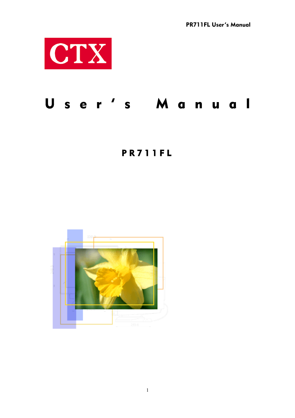 CTX PR711FL User Manual | 22 pages