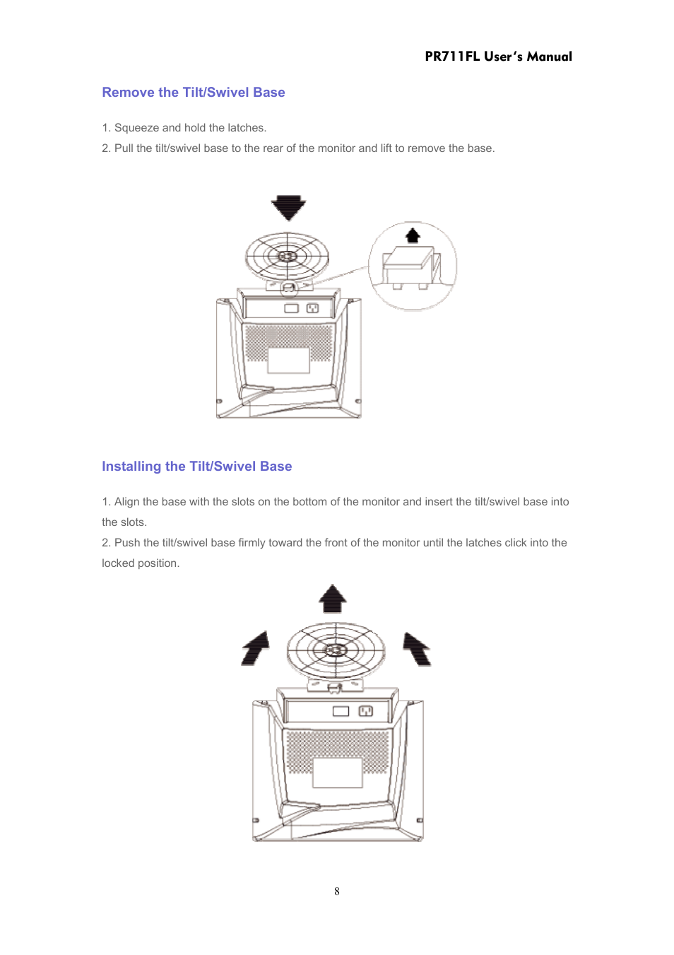 CTX PR711FL User Manual | Page 8 / 22