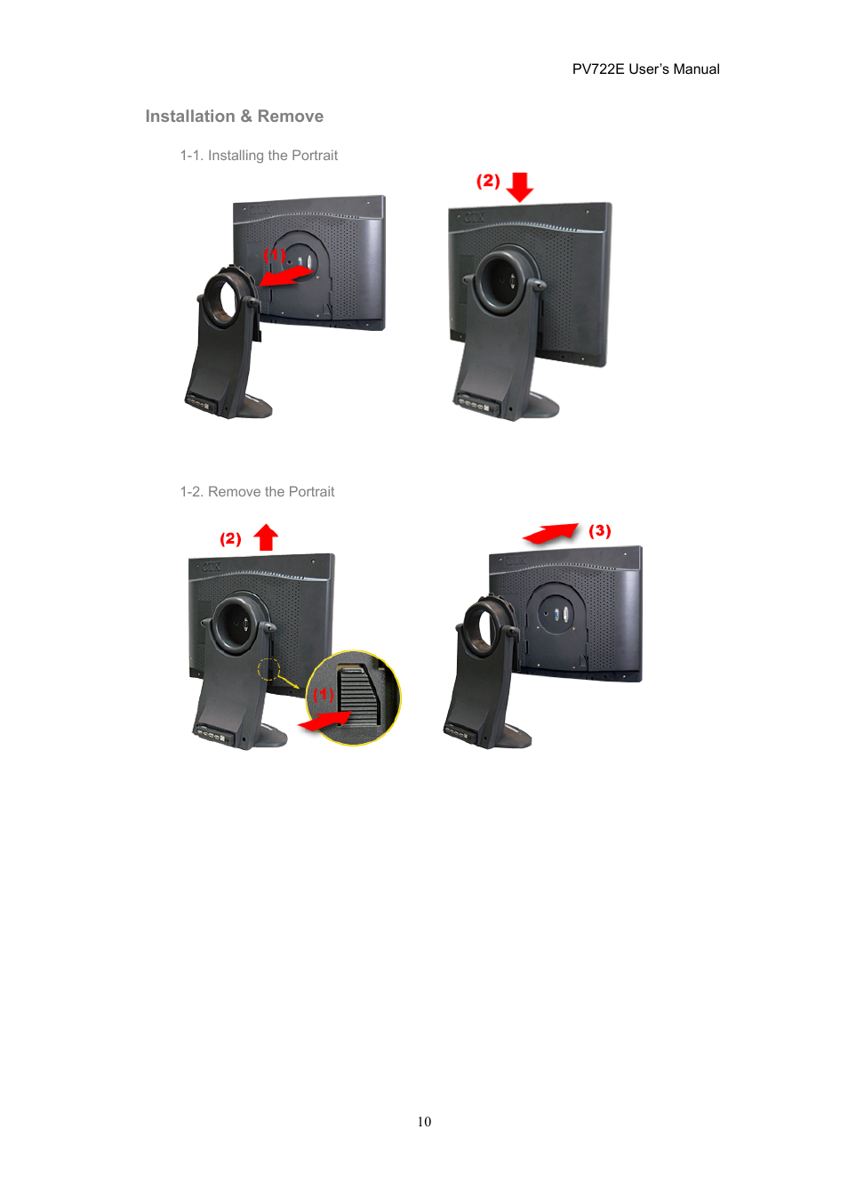 CTX PV722E User Manual | Page 10 / 36