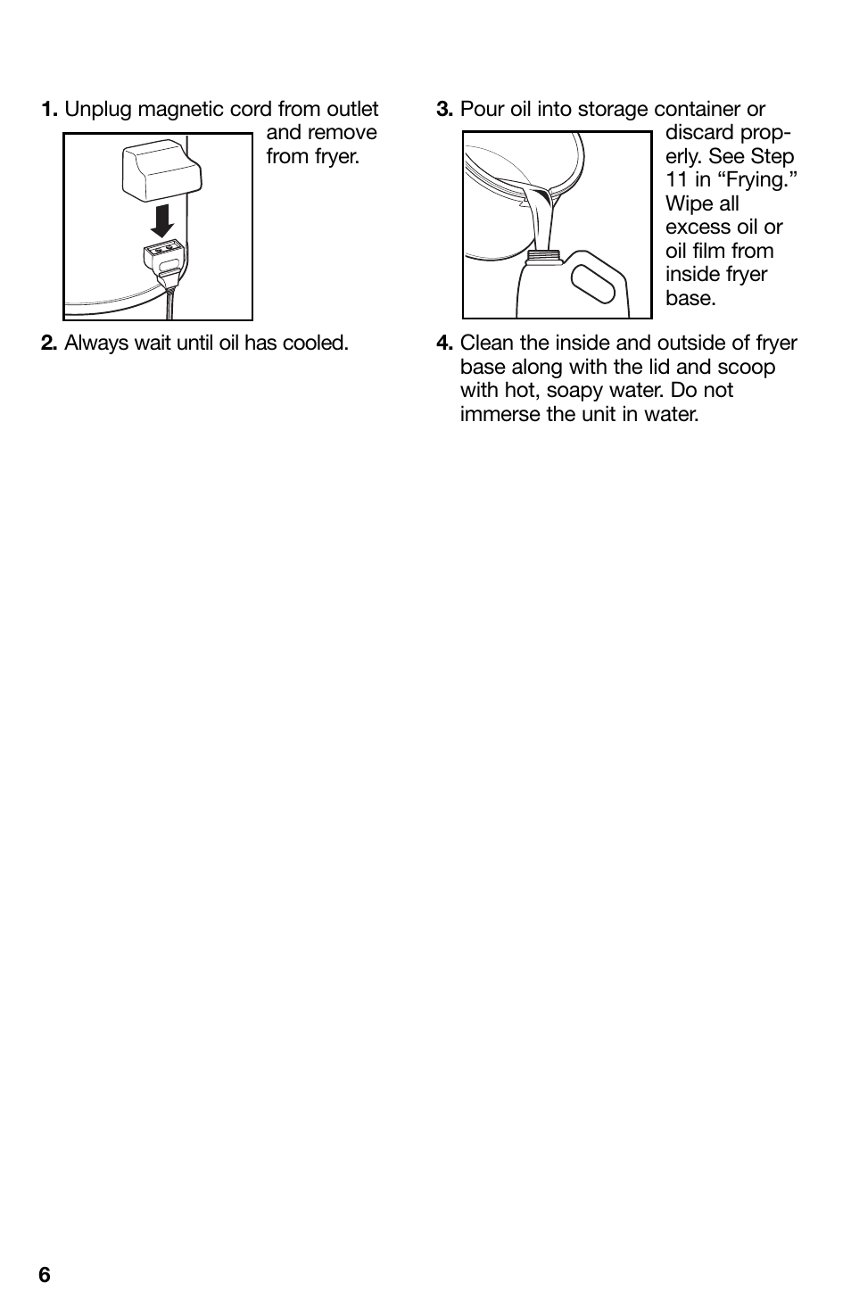 Proctor-Silex 4 Cup Oil Capacity Deep Fryer-35017Y User Manual | Page 6 / 28