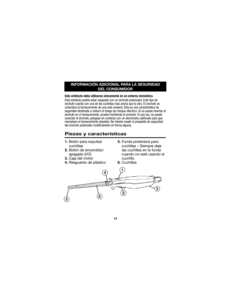 Proctor-Silex Cordless Electric Knife-74311Y User Manual | Page 14 / 20