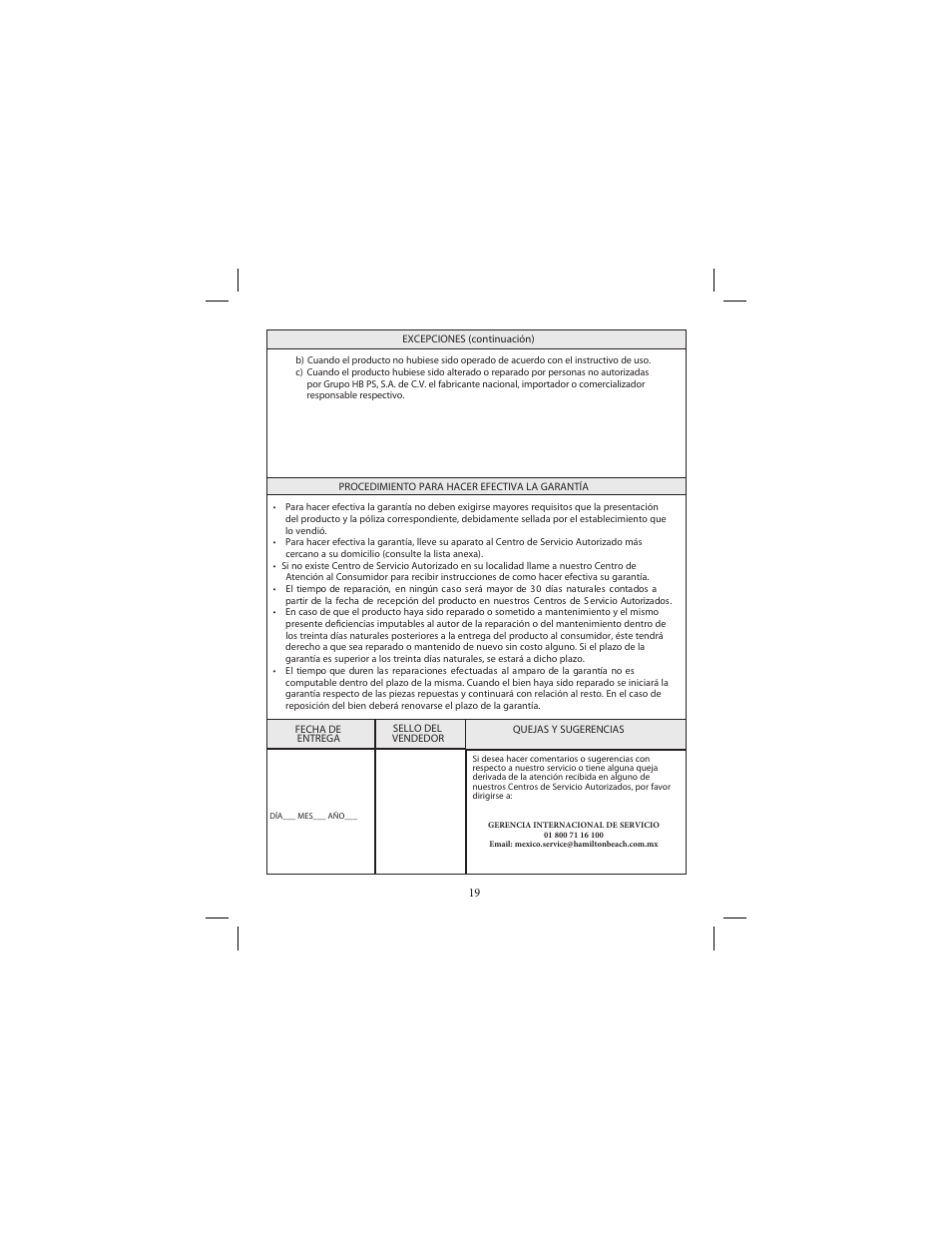Proctor-Silex Cordless Electric Knife-74311Y User Manual | Page 19 / 21